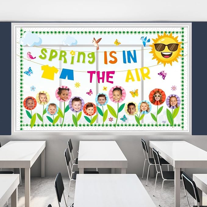 Summer Bulletin Board Classroom Decorations 3D Summer Butterfly Flower Bulletin