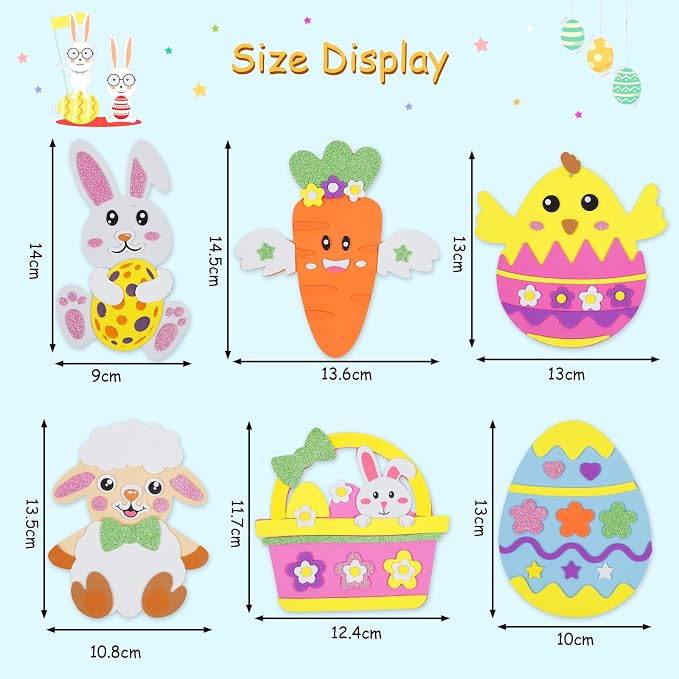 Fennoral Easter Craft Kit for Kids