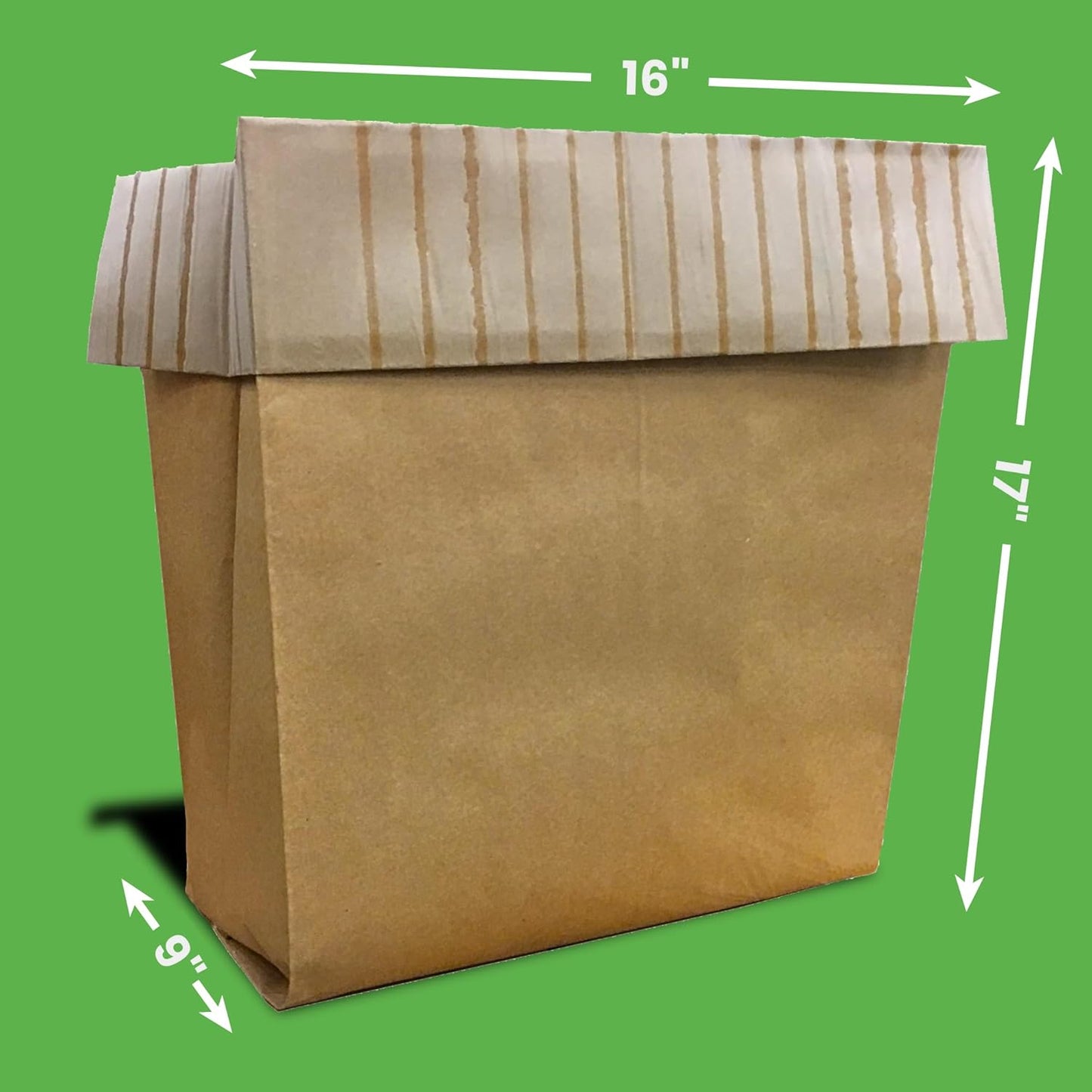 Dano Pre-Cuffed Compactor Bags (12 Pack) - Precuffed, Garbage Compactor, Kitchen Lining, Hardware for Home Use, Durable Material, Kitchen Essential, Paper & Plastic Lined Bags