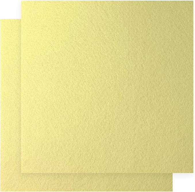 12" x 12" Felt Fabric Sheets for Crafts, Squares Felt Fabric Sheets, 1mm Thick