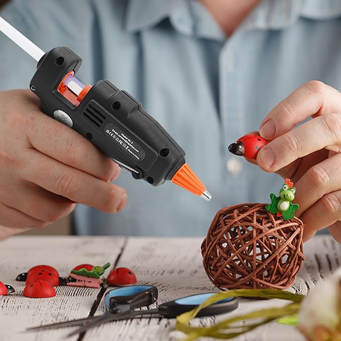 Fireproof Hot Glue Gun, Mini Glue Gun Kit