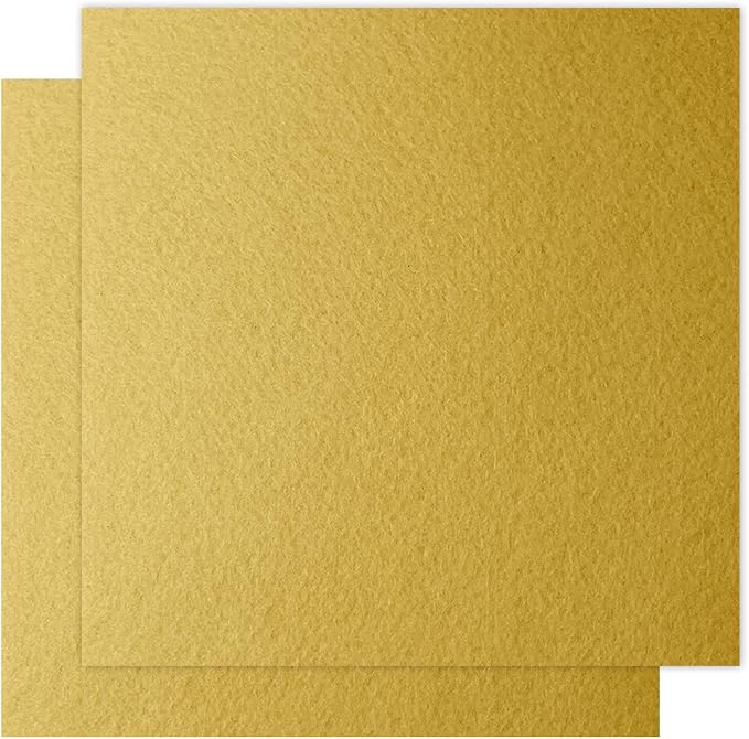 12" x 12" Felt Fabric Sheets for Crafts, Squares Felt Fabric Sheets, 1mm Thick