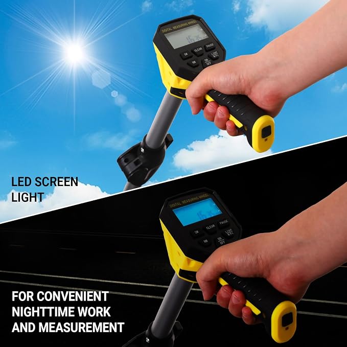Measuring Wheel: DEKOPRO 4V Digital Measuring Wheel in Feet, 12.5 Inch 99