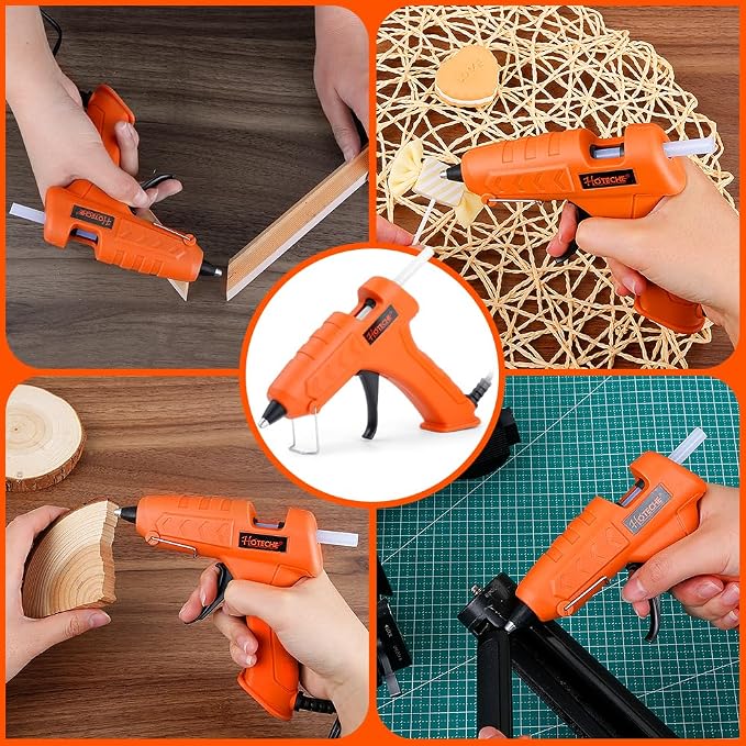 Hoteche 25W Hot Glue Gun Fast Preheating Glue Gun