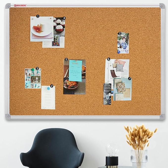 ELANE 100 Pcs Numbered Thumb Tacks