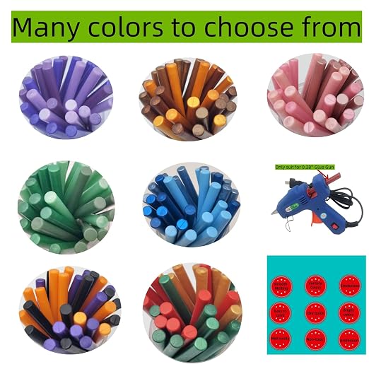 Wax Seal Sticks, Atopbb 30pcs Glue Gun Wax Sealing Sticks Beads Only Suit