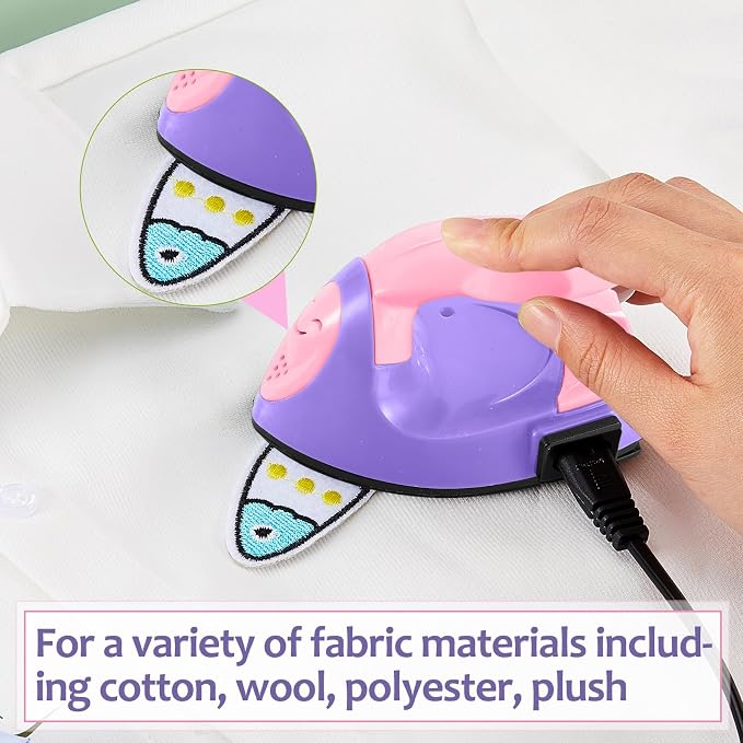 Honoson Mini Craft Iron Mini Heat Press Small Iron 3.93 x 2.36 x 2.76 Portable