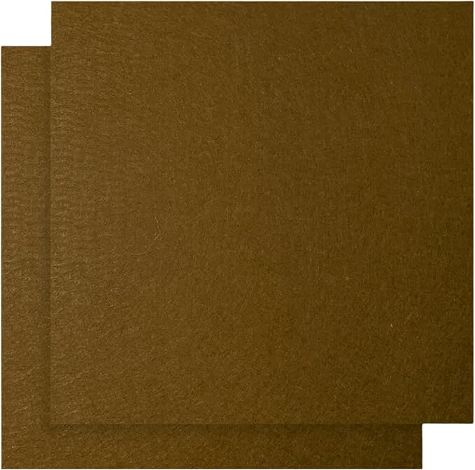 12" x 12" Felt Fabric Sheets for Crafts, Squares Felt Fabric Sheets, 1mm Thick