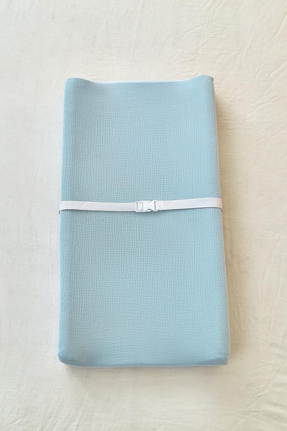 Changing Pad Cover for Baby Girls Boys, Neutral Fitted Muslin Cotton Diaper Changing Pad Sheets, Soft Brethable Changing Table Cover