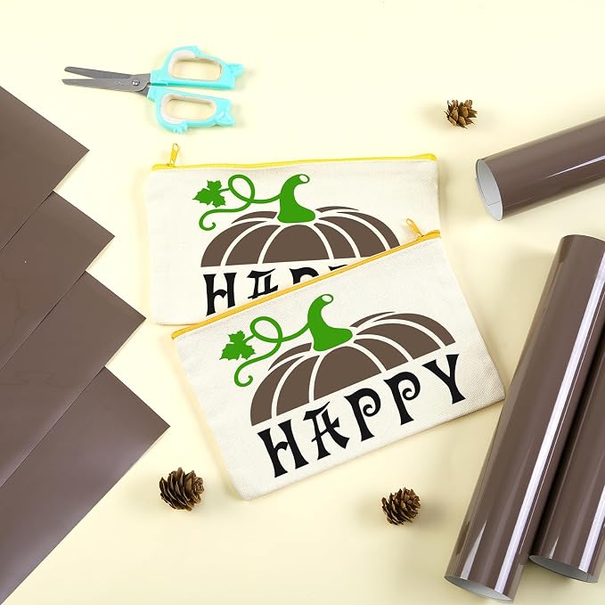 HTVSTD Deep Orange Boho HTV Heat Transfer Vinyl 8pcs 12×10in Iron on Vinyl |
