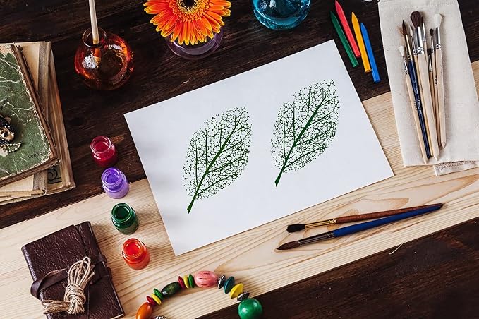 Large Tree Leaf Clear Stamps for Card Making Decoration DIY Scrapbooking