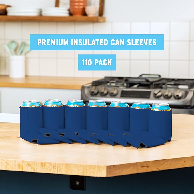 Blank Beer Can Cooler Sleeves