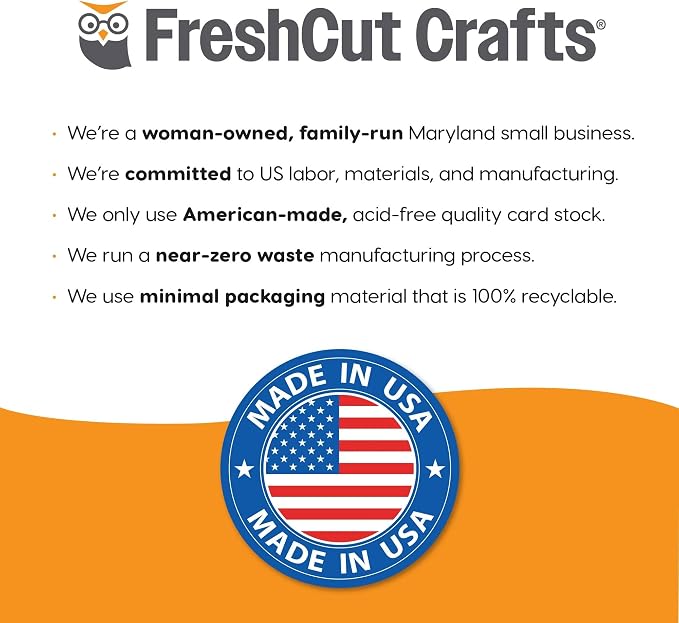 FreshCut Crafts 100 Pieces White Cross Cutouts