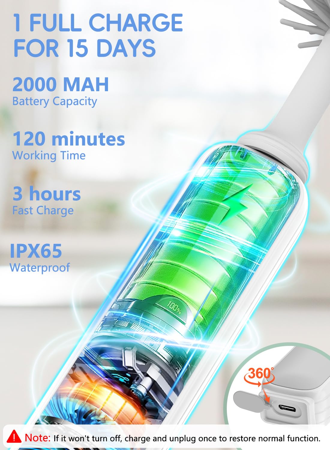 Electric Baby Bottle Brush Cleaner - Baby Bottle Brush Travel Essential, Safe BPA-Free Silicone, One Button 360° Efficient Cleaning, Long-Lasting 2000 mAh Battery, Storage Box for Travel (Grey)