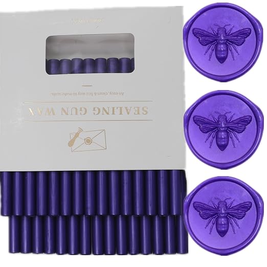 Purple Wax Seal Sticks, Mini Gun Waxsticks Great