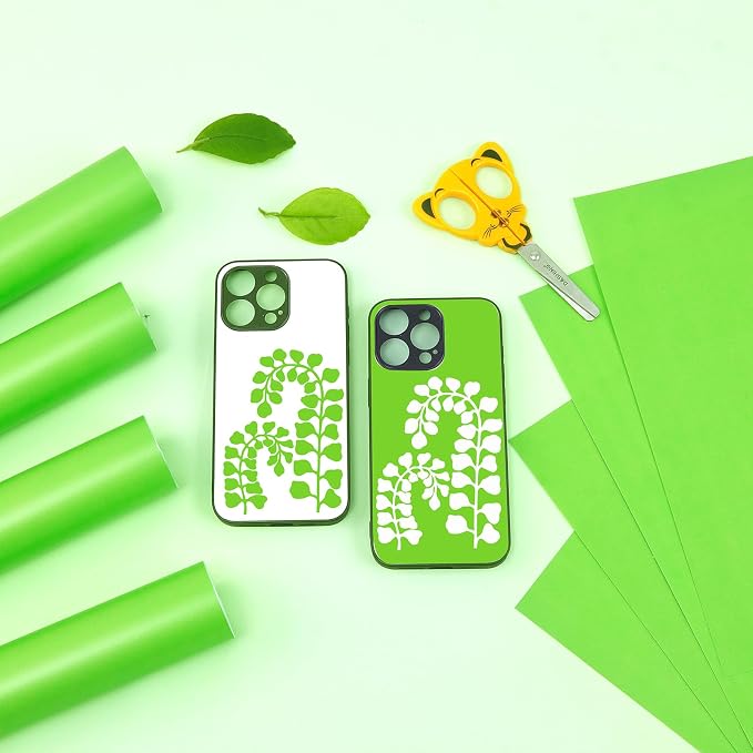 Tintnut Lawn Green Permanent Vinyl Self Adhesive Vinyl 8 Sheets 12''x10'' |