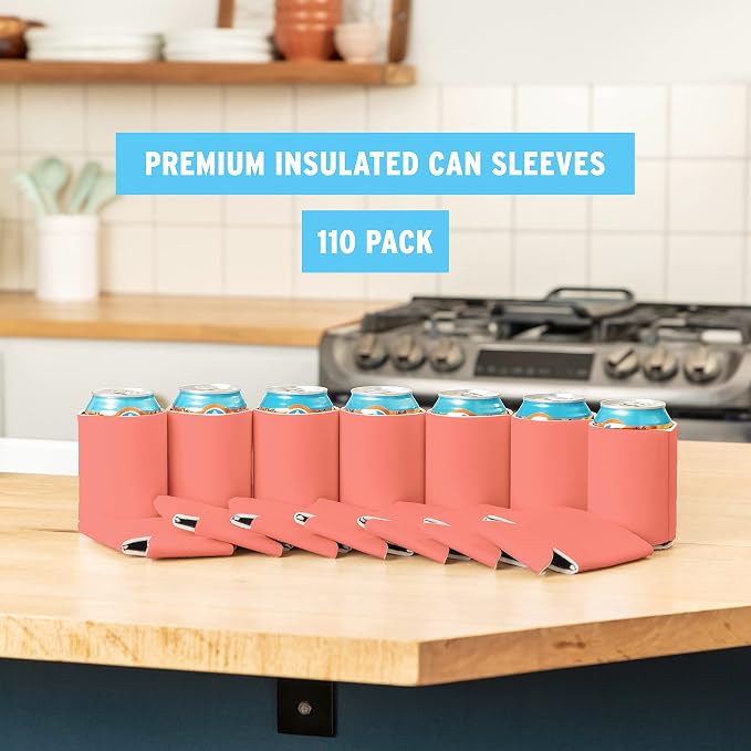 Blank Beer Can Cooler Sleeves Soft Insulated Beer Can Coolies