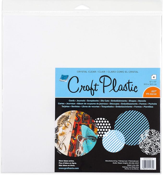 Grafix Plastic, Durable and Archival Film, 3D Embellishments, and More