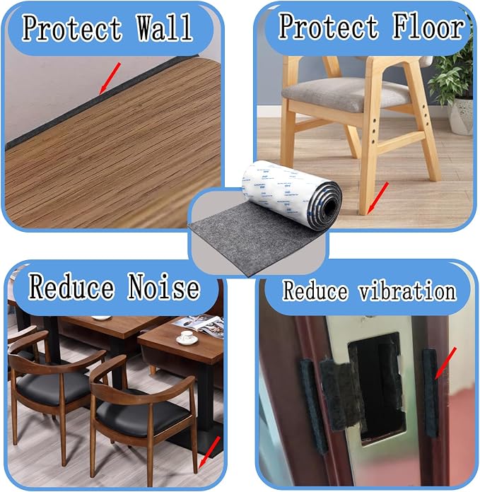 Cuttable Felt Furniture Pads