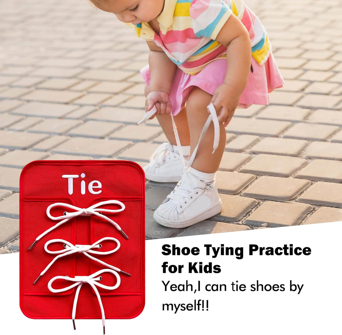 Montessori Fine Motor Toys for Toddlers, Basic Life Skills Early Learning Sensory Toys for 2 3 4 5 Year Old Xmas Gifts, Learn to Dress Preschool Homeschool Kindergarten Must Haves
