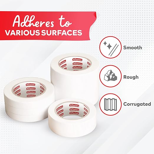 XFasten Double Sided Tape, Removable and Residue-Free, 2-Inch x 30 Yards
