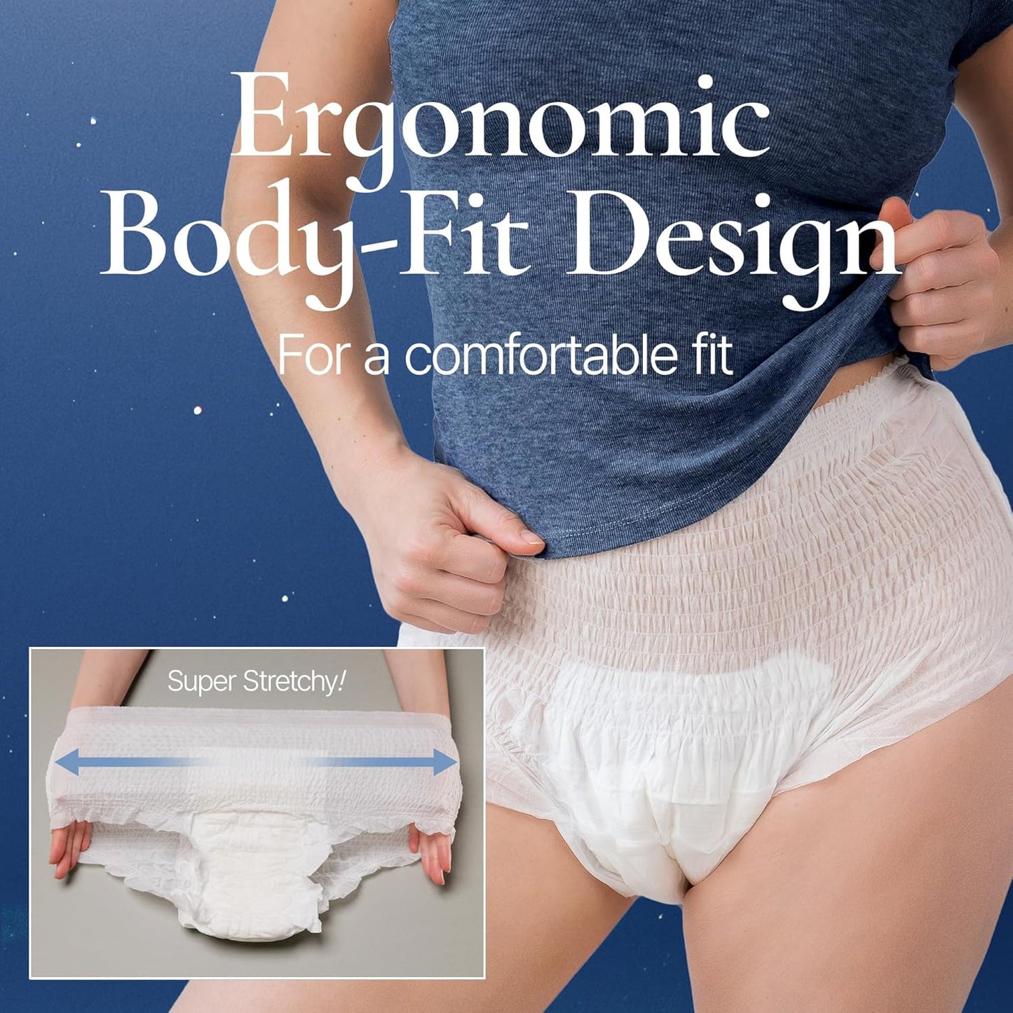 INERTIA Organic Cotton Cover Period Underwear - Medium