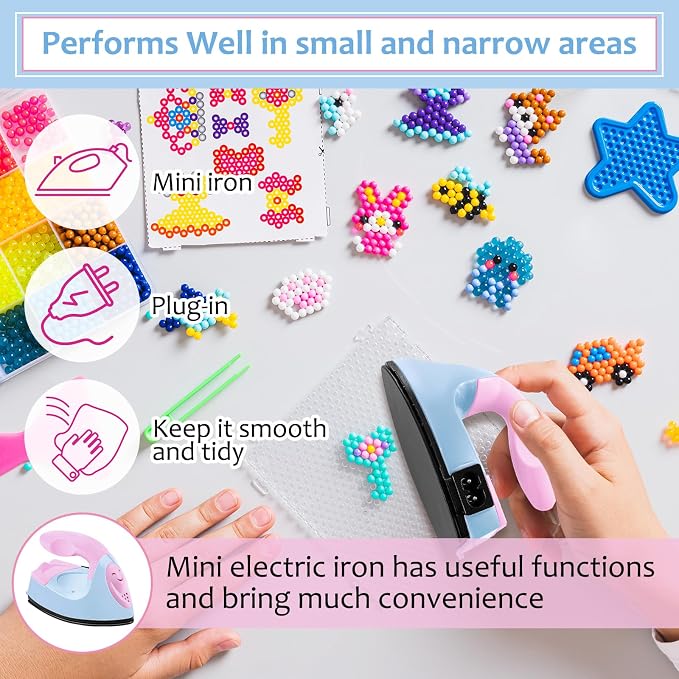 Honoson Mini Craft Iron Mini Heat Press Small Iron 3.93 x 2.36 x 2.76 in