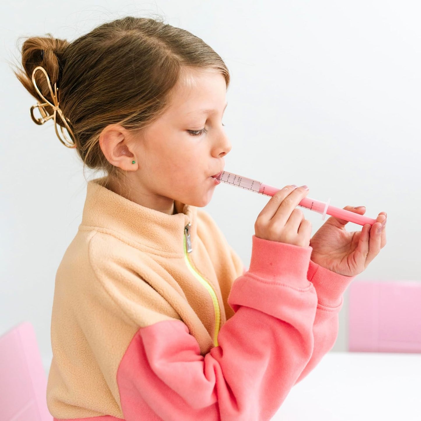 Ryan & Rose Cutie Dose - Baby Medicine Dispenser Syringe For Children - 3 Pack (Lollipop)