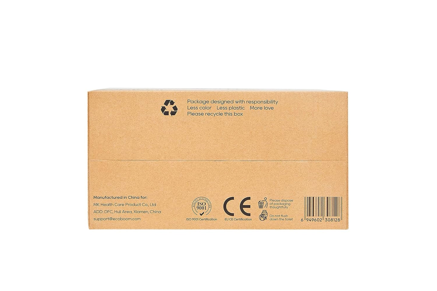 ECO BOOM Diapers, Viscose from Bamboo Diapers, Natural Soft Disposable Nappies for Infant, Size 2 Suitable for 6 to 16lb (Small - 102 Count)