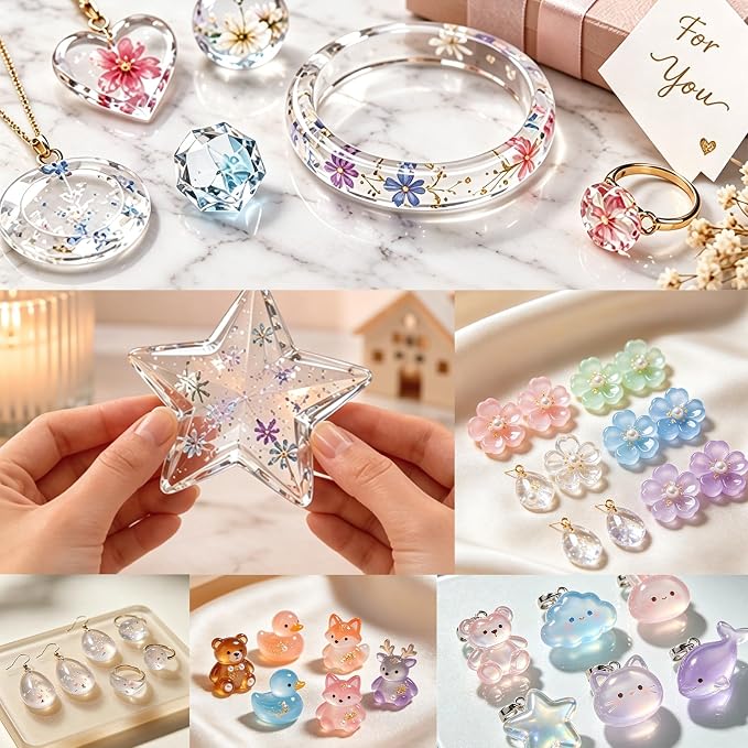 3.5 oz UV Clay Clear Polymer Resin