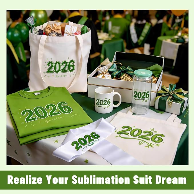 Joyclub 5 PCS Unisex Sublimation Blanks Bulk Polyester T Shirts