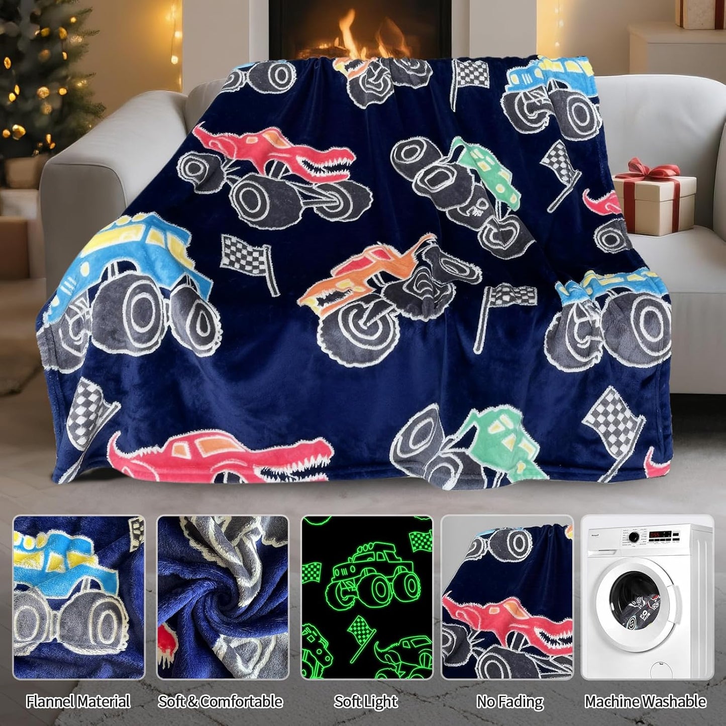 TEHALK Truck Blanket 50"x 60"