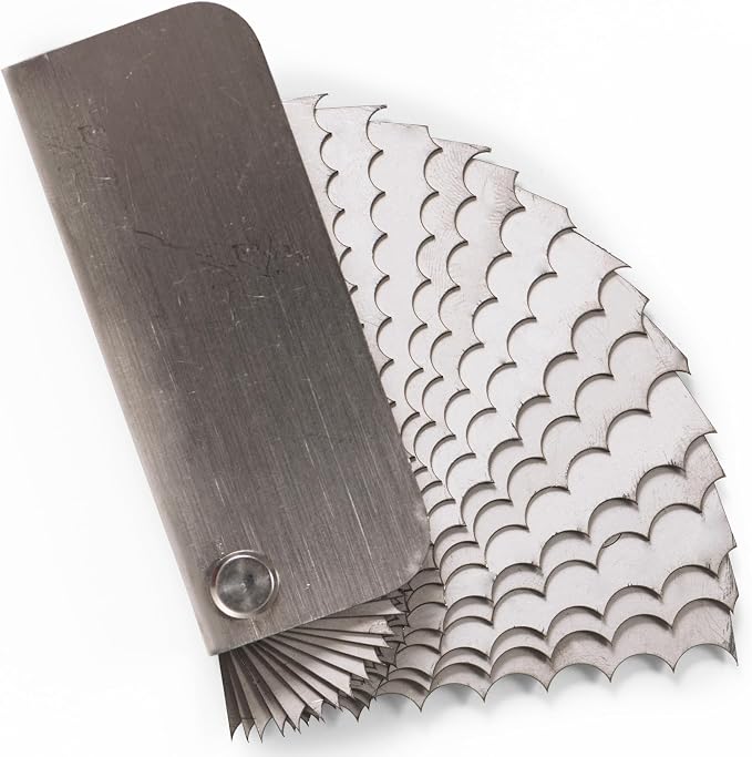 Garage Door Spring Measure Tool, 187 to .312 Precise Stainless Steel Wire Gauge
