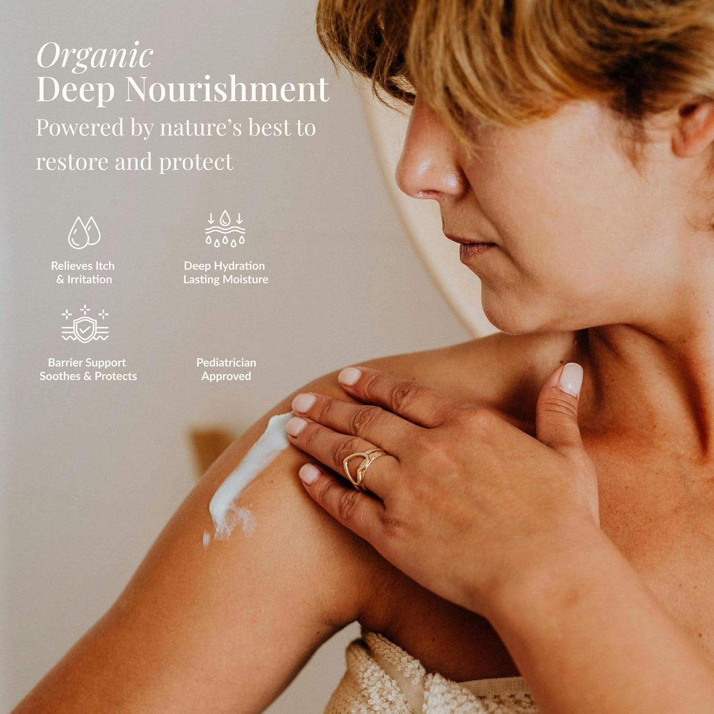 Sensitive Skin Hand & Body Lotion – Calming Lavender with Shea Butter, Hypoallergenic & Derm-Tested - Gentle, Hydrating for Dry & Delicate Skin - Family-Friendly & Vegan (8 oz)
