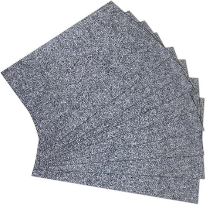 Luomorgo 8 Pcs Stiff Felt, 8 x 12 Inch, 2mm Thick,