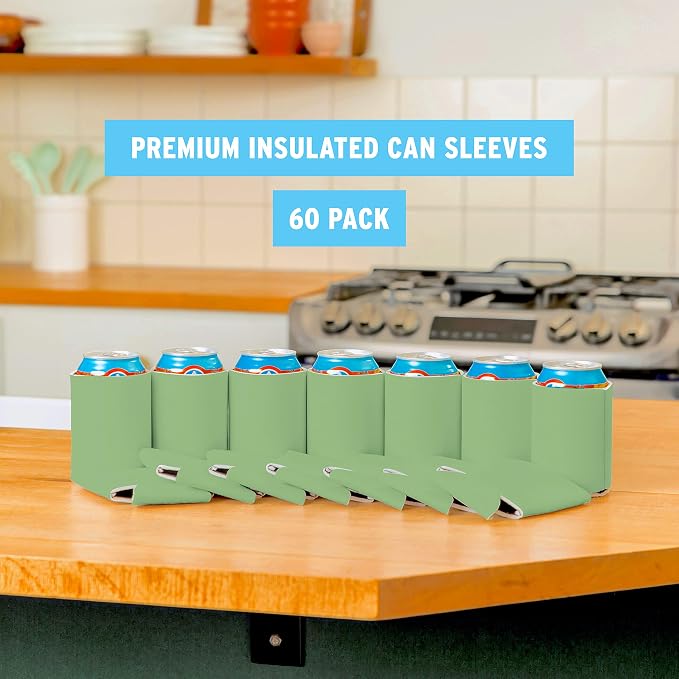 Blank Beer Can Cooler Sleeves Soft Insulated Beer Can Coolies