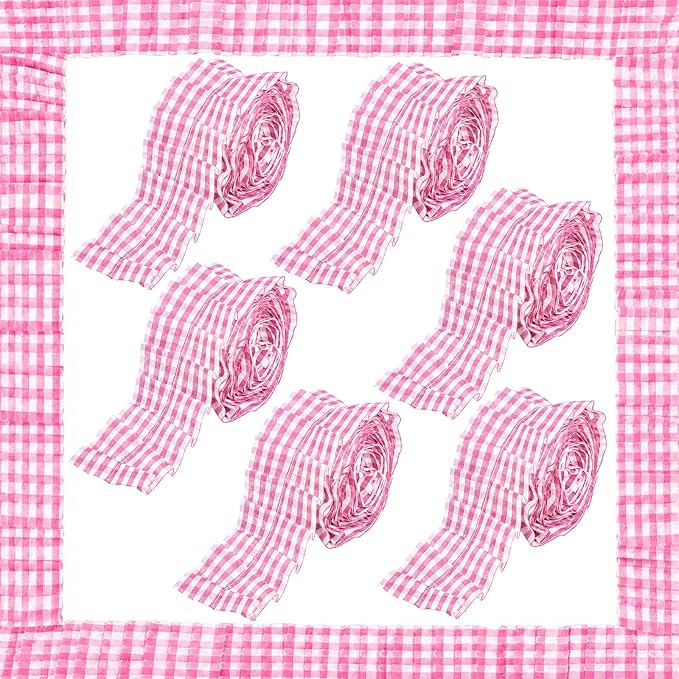 6 Rolls 40 Ft Ruffled Bulletin Board Borders Back to School Classroom Decor