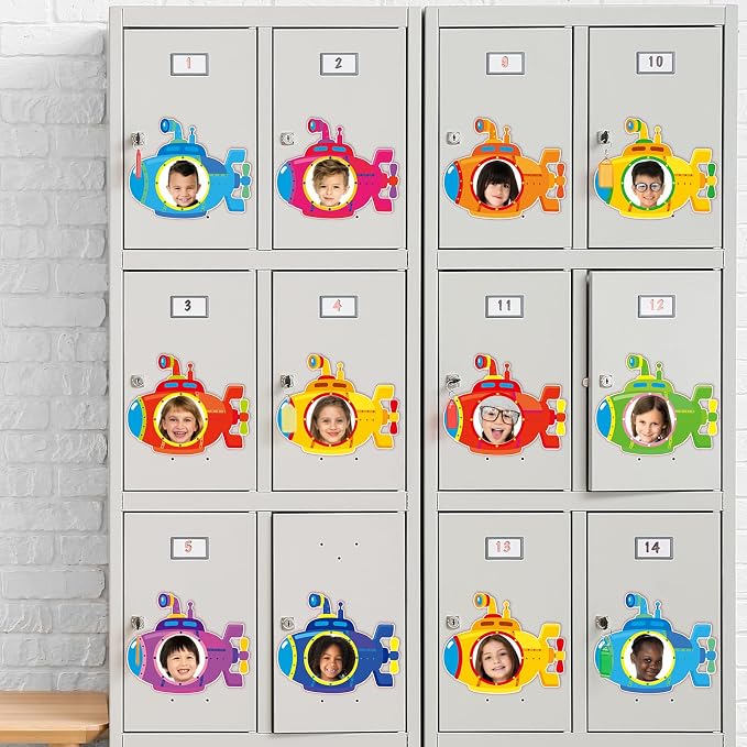 gisgfim 80Pcs Summer Cutouts Submarine Decorations Under The Sea Bulletin Board