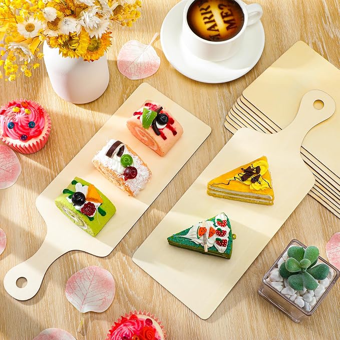 Marsui 12 Pieces Mini Wooden Cutting Board