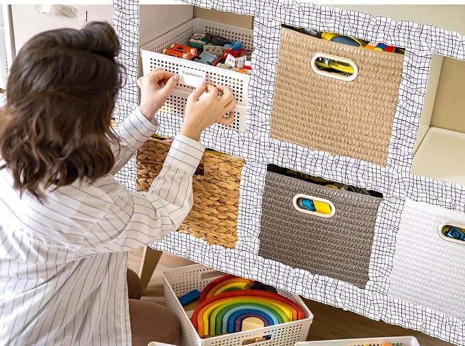 AnyDesign 6 Rolls 47Ft Ruffled Bulletin Board Borders Fabric Bulletin Border