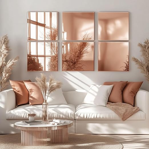 Rose Gold Mirror Acrylic Sheet