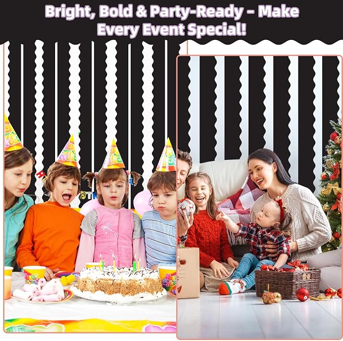 6 Rolls 196.8 Ft Bulletin Board Borders