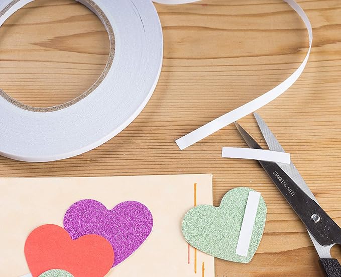 Ultra Thin Double Sided Adhesive Tape Lasting, Acid Free & Heat Resistant