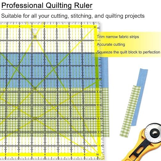 Quilting Rulers 4 Square Ruler Quilting Templates, Quilting Ruler Acrylic Rulers