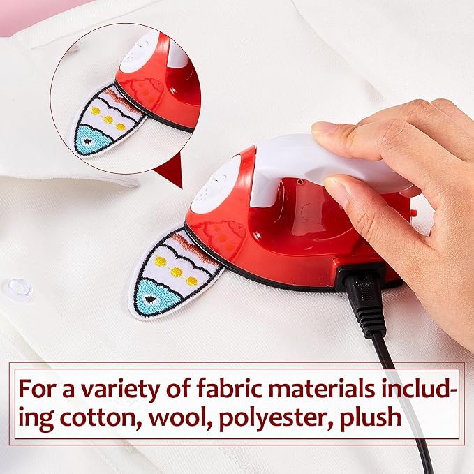 Honoson Mini Craft Iron Mini Heat Press Small Iron 3.93 x 2.36 x 2.76 in