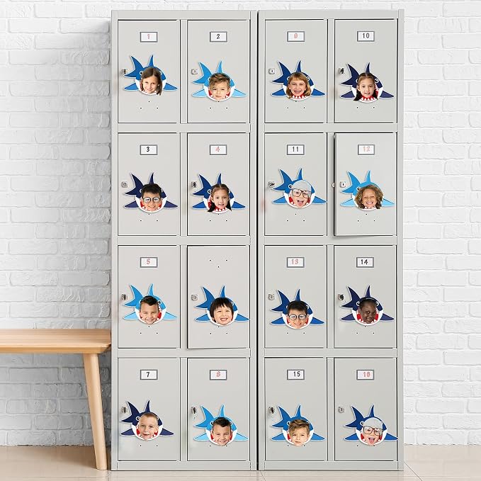 gisgfim 80Pcs Summer Cutouts Shark Decorations Under The Sea Bulletin Board