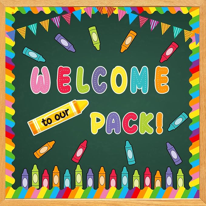 79 Pcs Welcome Back to School Bulletin Board Decorations | Welcome to Our Pack
