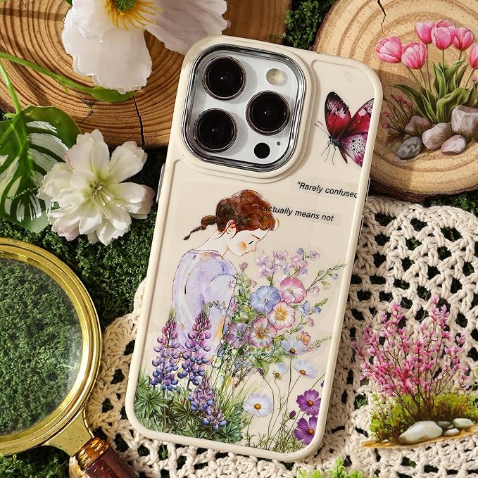 240PCS Floral PET Stickers – Die-Cut Botanical Landscape Stickers