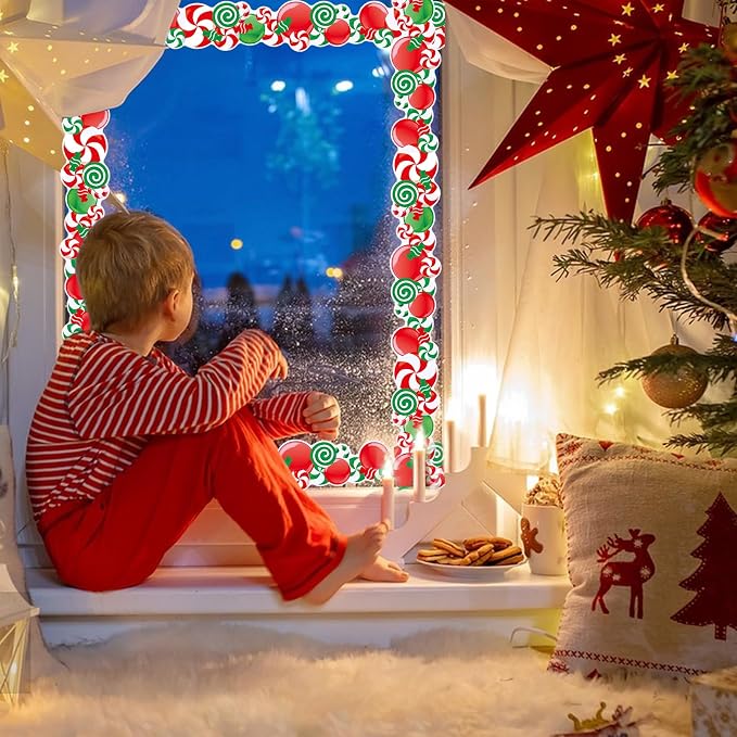 69Ft Christmas Candy Border Christmas Decoration Borders