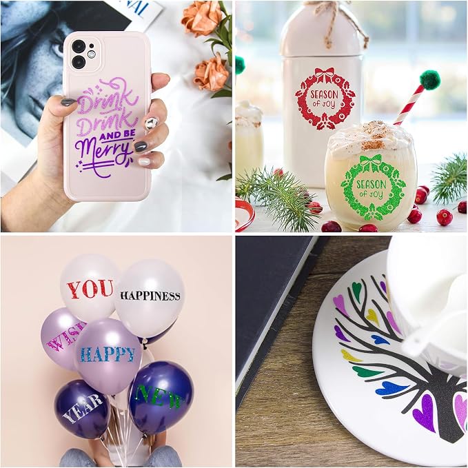 Glitter Self Adhesive Vinyl for Cricut